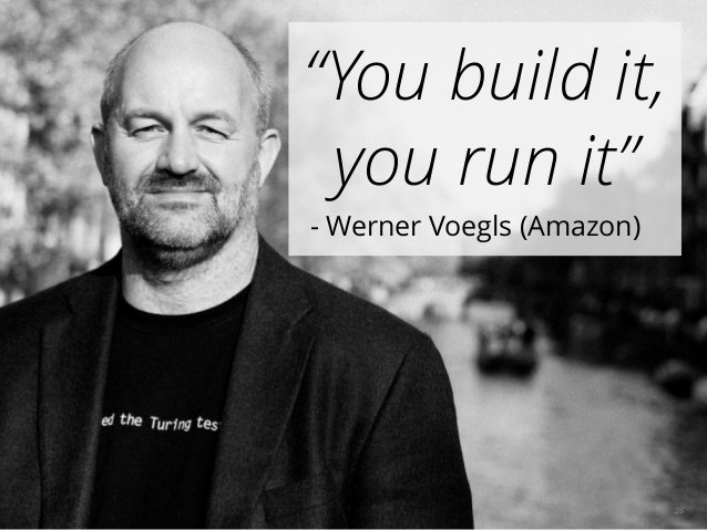 Werner Vogels: You build it, you run it